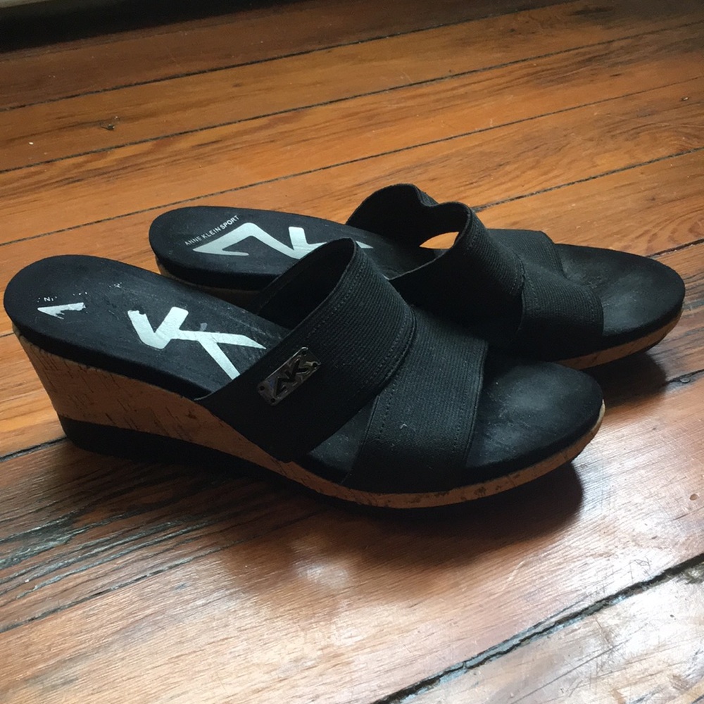 Anne Klein wedge sandals